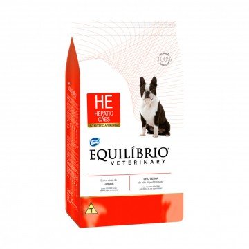 Ração Equilíbrio Veterinary Cães Hepatic - 2/ 7,5kg